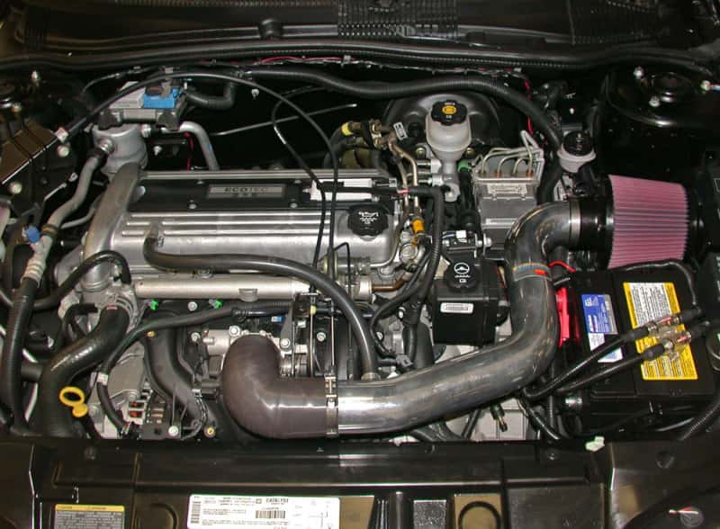 K&N Engineering — K&N 02-04 Chevy Cavalier L4-2.2L Silver Typhoon Intake
Performance Air Inta
Air Intake System - view 3