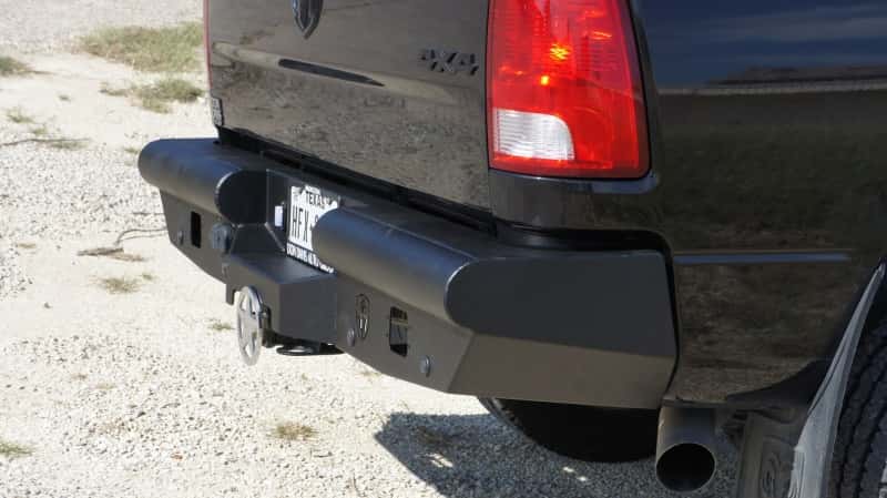 Road Armor — Road Armor 10-18 Dodge 2500 Vaquero Rear Non-Winch Bumper - Tex Blk - view 6