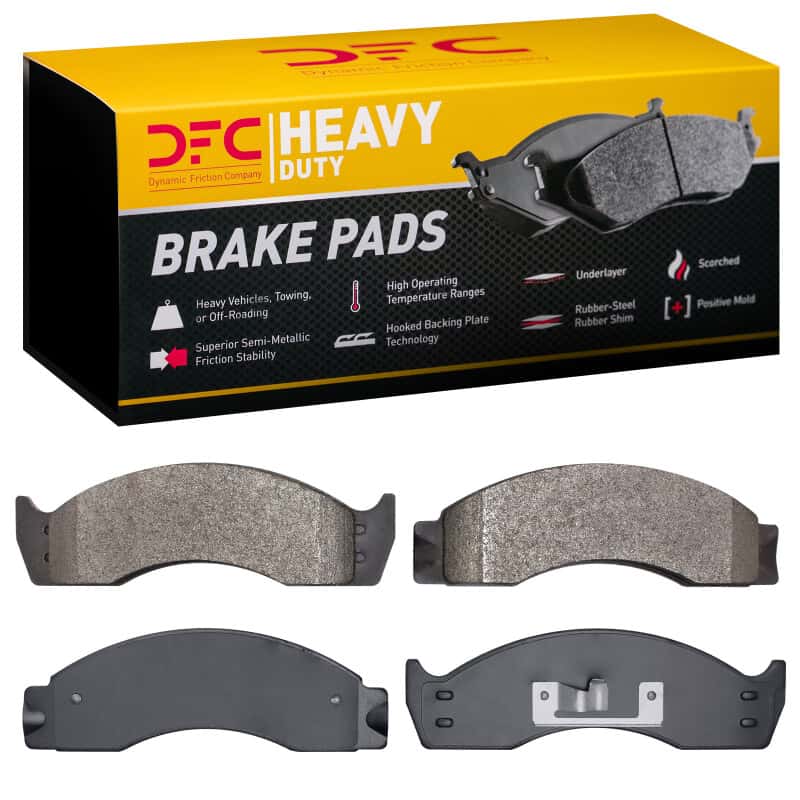 DFC — DFC 88-07 Ford F-59 Commercial Stripped Chassis Rear/Front Heavy Duty Pads - Semi Metallic
DFC Brake Pad Set - view 1