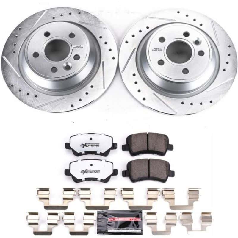 PowerStop — Power Stop 12-15 Land Rover Range Rover Evoque Rear Z36 Truck & Tow Brake Kit - view 1