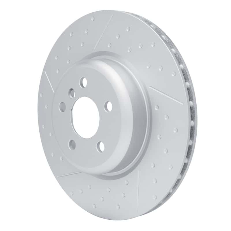 DFC — DFC 20-25 BMW M440i Left Rear GeoSPEC Coated Rotor - Dimpled and Slotted - view 2