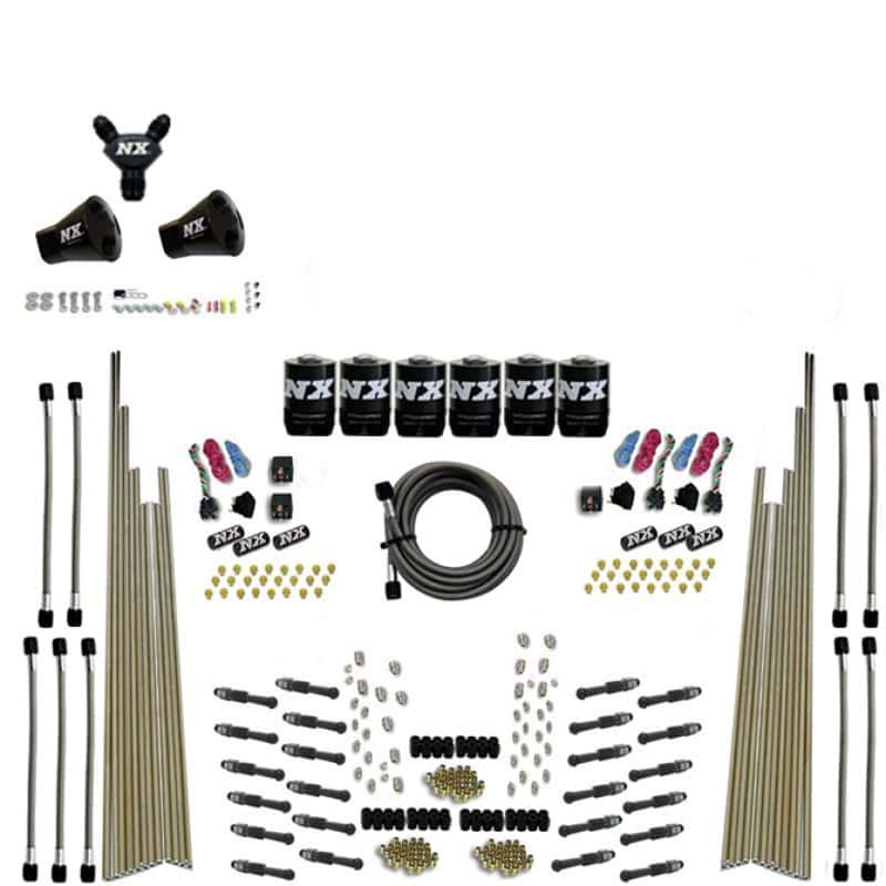 Nitrous Express — Nitrous Express 8 Cyl Dry Direct Port Three Stage 6 Solenoids Nitrous Kit (200-600HP) w/o Bottle
Injection System Kit
N2OSys - view 2