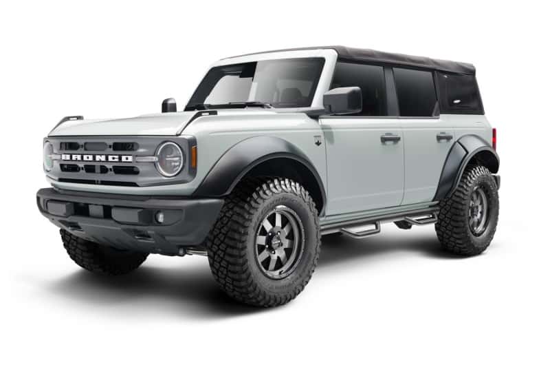 N-Fab — N-Fab Nerf Step 2021 Ford Bronco (4 Door) - Gloss Black - SRW - 3in
NS 21-25 Fd Brno 4Dr
NS 21-24 Fd Brno 4Dr - view 4