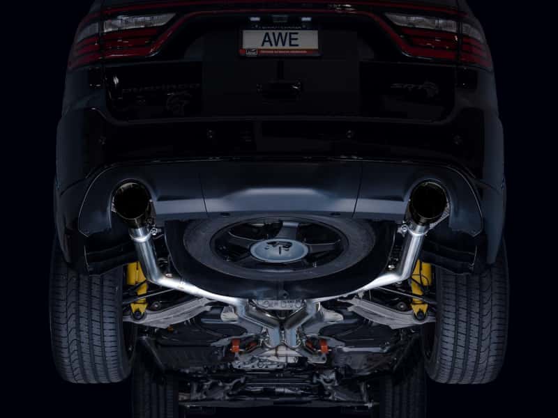 AWE Tuning — AWE Tuning 18-23 Dodge Durango SRT & Hellcat Track Edition Exhaust - Diamond Black Tips
Track Exhaust - view 7