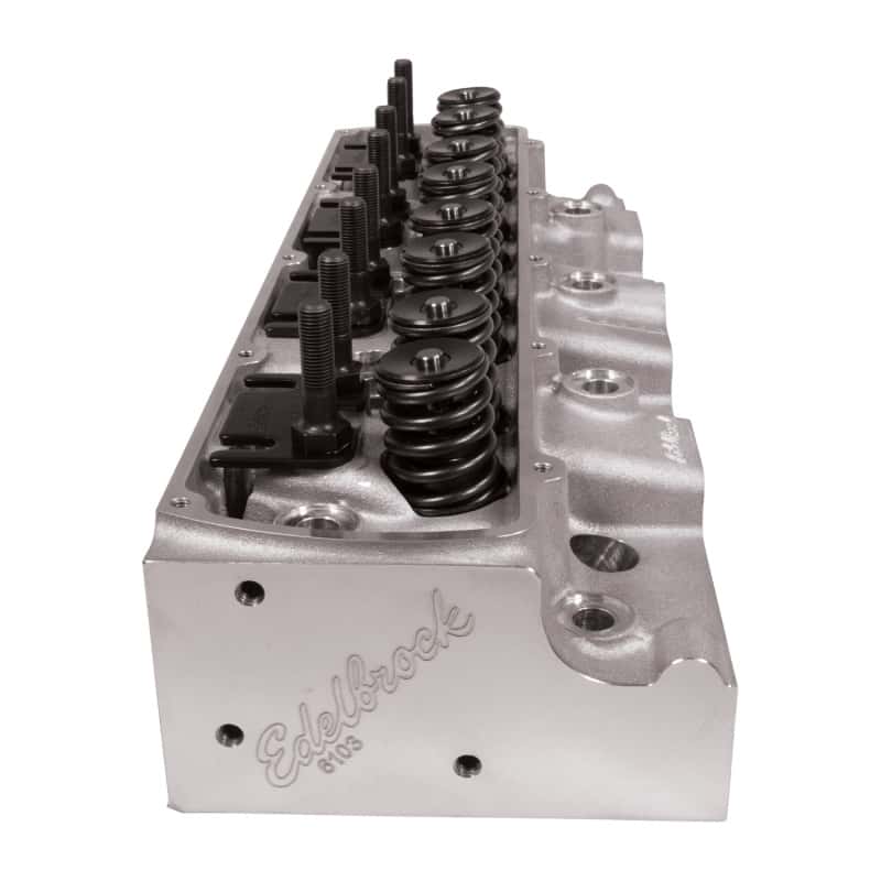 Edelbrock — Edelbrock SB Oldsmobile Performer RPM Cylinder Heads for Hydraulic Roller Cam - view 10