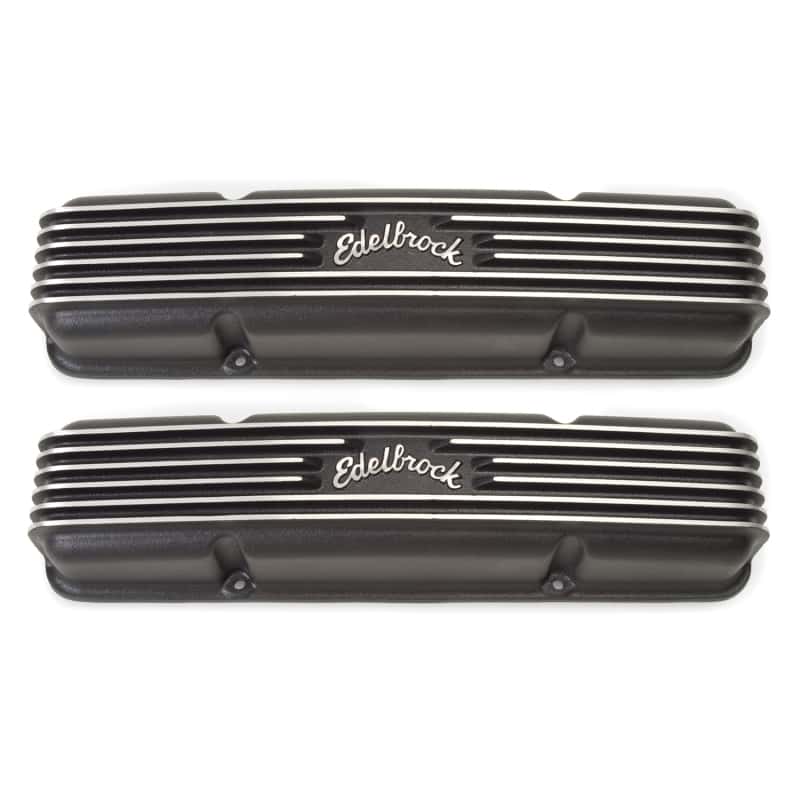 Edelbrock — Edelbrock Valve Cover Classic Series Chevrolet 1959-1986 262-400 CI V8 Black
ELITE - view 3