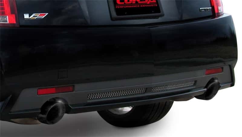 CORSA Performance — Corsa 2009-2014 Cadillac CTS Sedan V 6.2L V8 Black Touring Axle-Back Exhaust
Exhaust - view 5