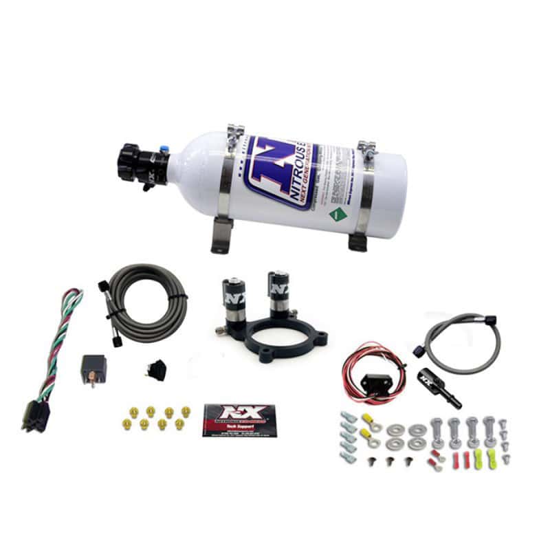 Nitrous Express — Nitrous Express Ford 3.5L/3.7L V6 Nitrous Plate Kit w/5lb Bottle
Injection System Kit
N2OSys - view 2