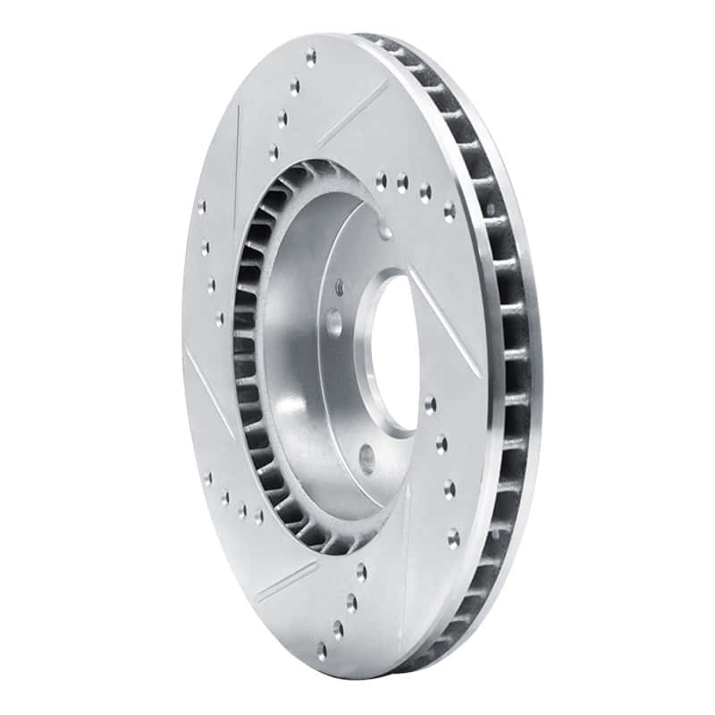 R1 Concepts — R1 10-13 Kia Forte5 Front Right Drilled & Slotted Silver Brake Rotor
R1 Brake Rotor Drill - view 4