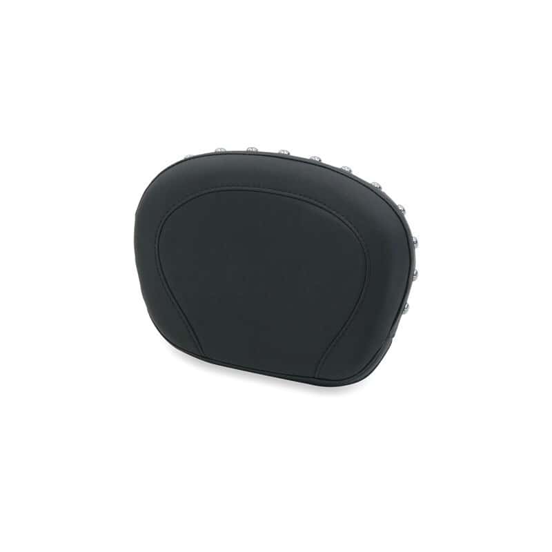 Mustang Motorcycle — Mustang 97-21 Harley Touring Sissy Bar Pad (12 inch x9 inch) w/Studs - Black - view 2