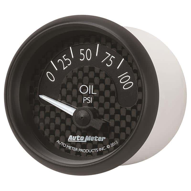 AutoMeter — Autometer GT Series 52mm Short Sweep Electronic 0-100 psi Oil Pressure
2-1/16" OIL PRESS, 0 - view 3