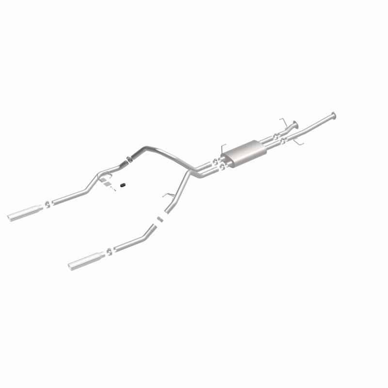Magnaflow — MagnaFlow 14 Toyota Tundra V8 4.6L/5.7L Stainless Cat Back Exhaust Dual Split Rear Exit
Cat-Back - view 3