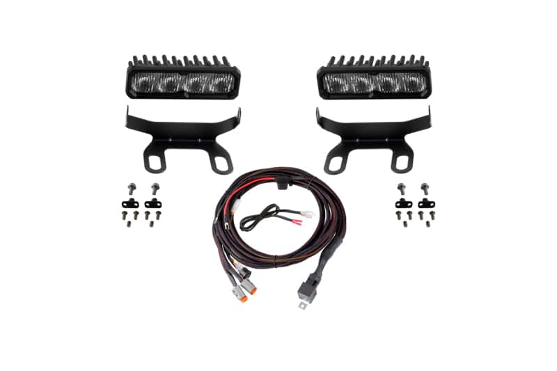 Diode Dynamics — Diode Dynamics 2013-2018 Ram 1500 Ram Standard SS6 Max LED Kit White Fog 6000K - view 1