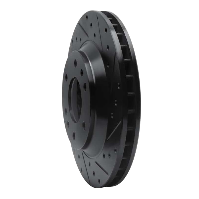 R1 Concepts — R1 02-05 Buick Rainier Front Right Drilled & Slotted Black Brake Rotor
R1 Brake Rotor Drill - view 2
