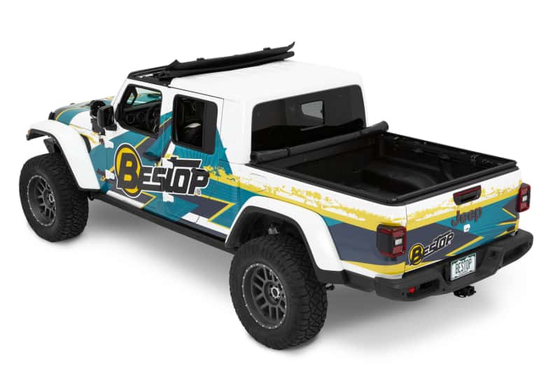 Bestop — Bestop 20-26 Jeep Gladiator 5 Ft Bed Supertop Truck 2 Tonneau (Prem Blk Twill)
STfT2 Tonneau - view 4