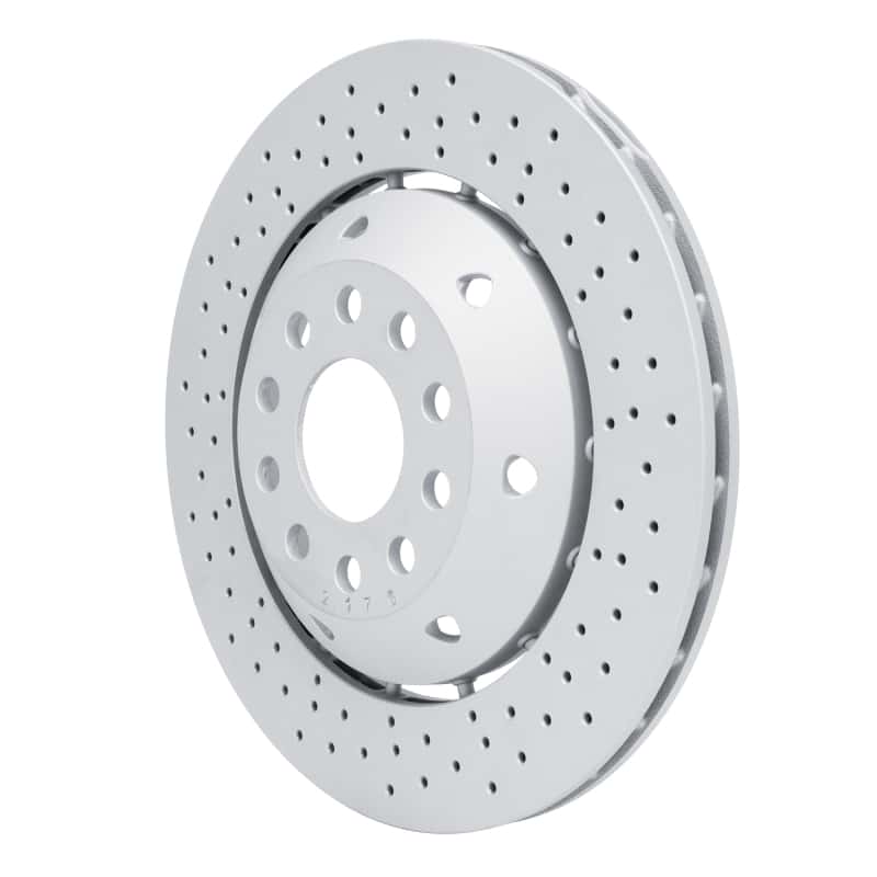 DFC — DFC 03-04 Audi RS6 Right Rear Drilled Hi-Carbon Alloy Geomet Coated Rotor
DFC Brake Rotor - view 2