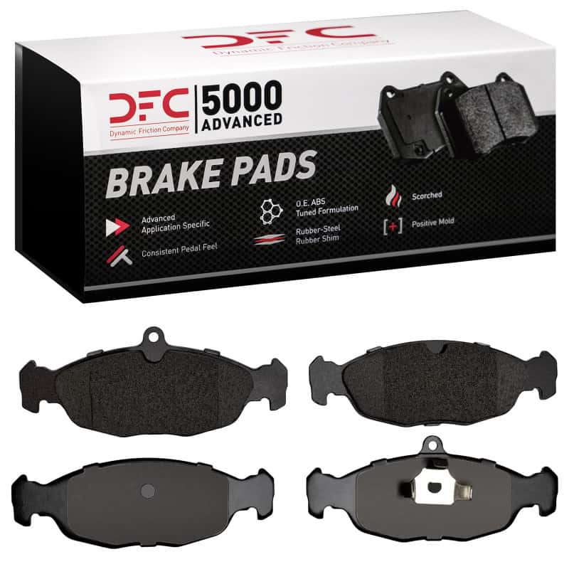 DFC — DFC 94-10 Aston Martin DB7 Rear/Front 5000 Advanced Low Metallic Brake Pads
DFC Brake Pad Set - view 1
