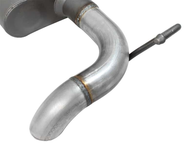 aFe — aFe Scorpion Exhaust System Axle Back Aluminized Hi-Tuck 07-17 Jeep Wrangler JK V6 3.6/3.8L
Axle-Back Exhaust - view 4