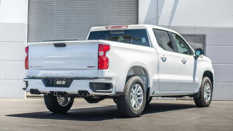 Borla — Borla 2024 Chevy Silverado 1500 6.2L V8 Touring Catback Exhaust w/ Simulator - CF Black Anodized
Cat-Back System - view 3