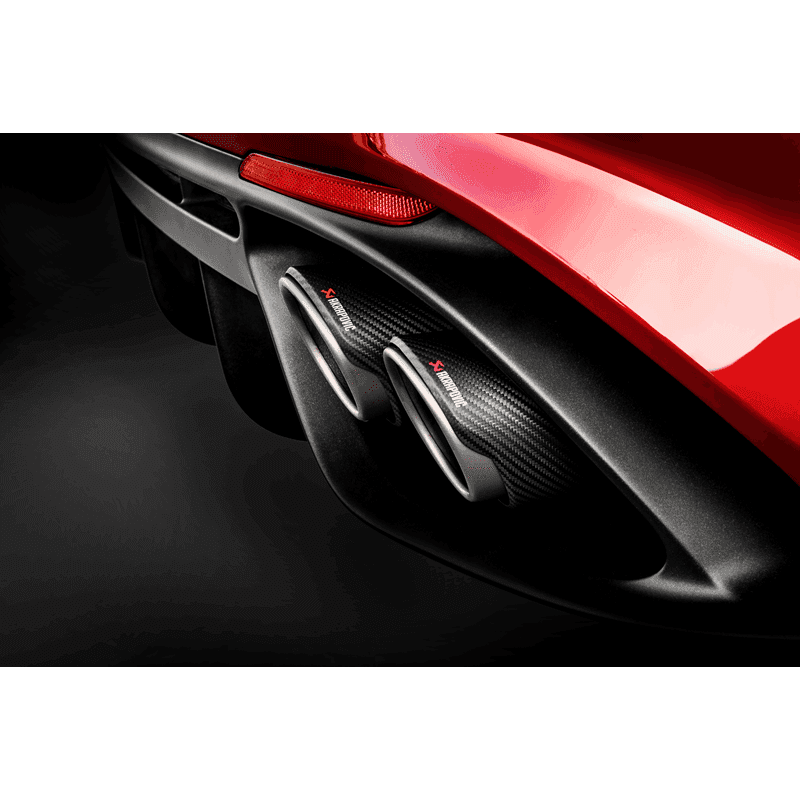 Akrapovic — Akrapovic 2018+ Alfa Romeo Giulia Quadrifoglio Slip-On Line (Titanium) w/Titanium/Carbon Fiber Tips
Slip-On Line - view 2
