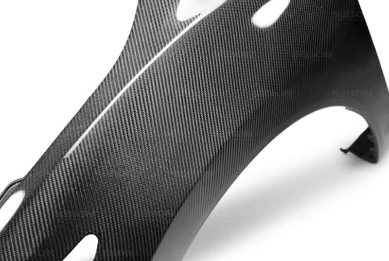 Seibon — Seibon 14-15 Honda Civic 2 Door OE-Style Carbon Fiber Fenders - view 5