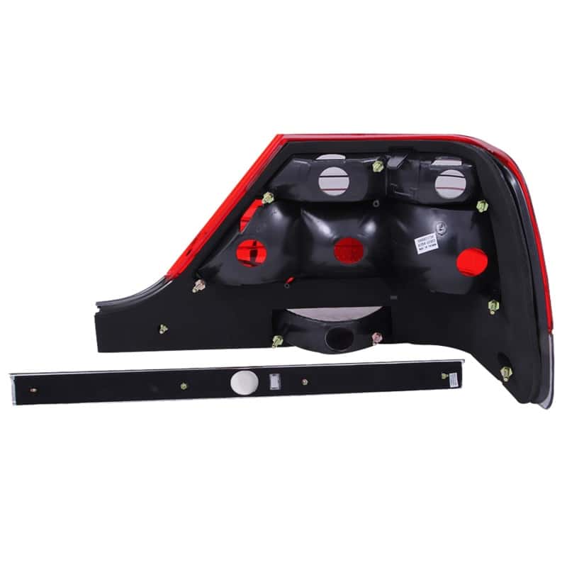 ANZO — ANZO 1995-1999 Mercedes Benz S Class W140 Taillights Red/Smoke
TailLightSet - view 3