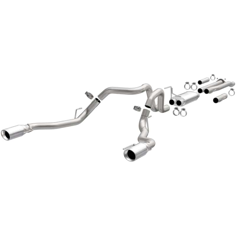 Magnaflow — MagnaFlow SYS Cat-Back 2017 Ford F-150 Raptor 3.5L Dual 3in Tips
Cat-Back - view 1