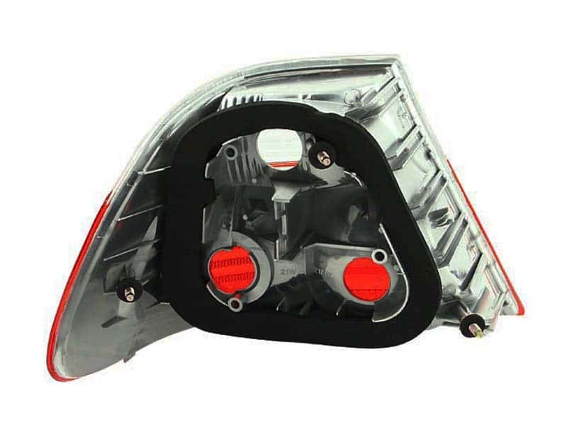 ANZO — ANZO 2000-2003 BMW 3 Series E46 Taillights Red/Smoke - Outer
TailLightSet - view 3