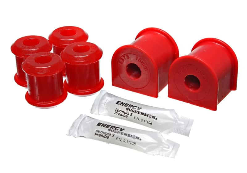 Energy Suspension — Energy Suspension 00-04 Dodge Dakota 4WD / 00-03 Durango 4WD Red 15mm Rear Sway Bar Bushing Set
Sway Bar Bushing Kit - view 3