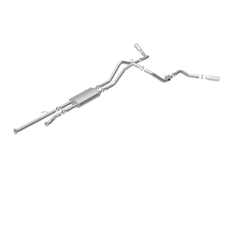 Magnaflow — MagnaFlow Cat-Back 10-15 Toyota Tundra SC LB / CC SB 4.6L/5.7L V8 SS 2.5 Dual Split Rear 4in Tip
Cat-Back - view 15