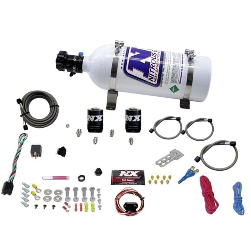 Nitrous Express — Nitrous Express Universal Fly By Wire Single Nozzle Nitrous Kit w/5lb Bottle (Incl TPS Switch)
Injection System Kit
N2OSys - view 1