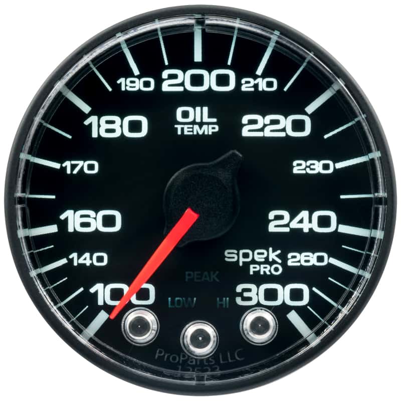 AutoMeter — Autometer Spek-Pro 52.4mm 100-300 F Deg Digital Stepper Motor Oil Temp Gauge
GA 2" OILT BFB SPEK - view 10