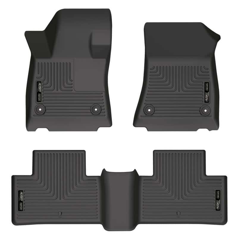 Husky Liners — Husky Liners 2022 Infiniti QX55 WeatherBeater Front & 2nd Seat Floor Liner - Blk
Floor Liners - view 1