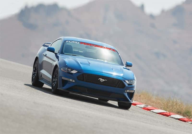 Ford Racing — Ford Performance 2015-2017 Mustang Windshield Banner Ford Performance - White / Red
Decal - view 6