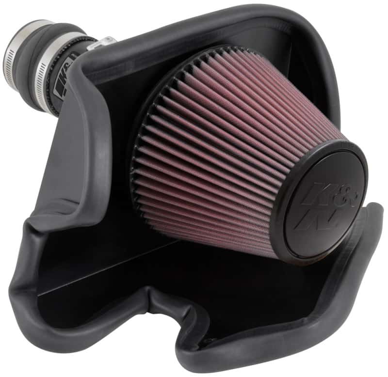 K&N Engineering — K&N 69 Series Typhoon Performance Intake Kit 13-14 Nissan Altima/Pathfinder 3.5L V6
Performance Air Inta
Air Intake System - view 9