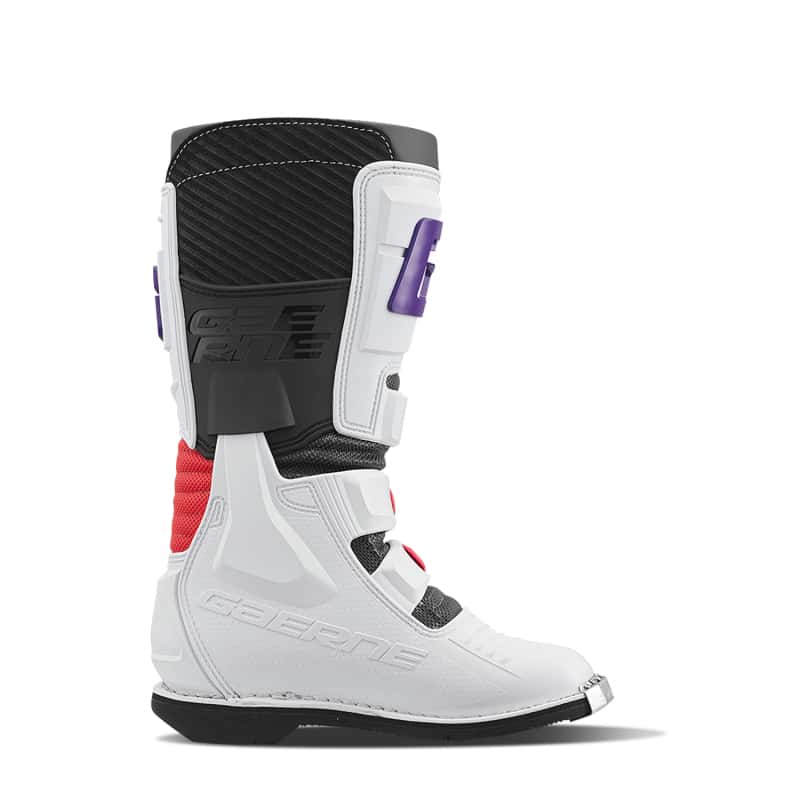 Gaerne — Gaerne GXJ Boot White/Red/Purple Size Youth - 2 - view 3