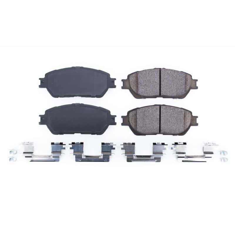 PowerStop — Power Stop 05-07 Toyota Avalon Front Z17 Evolution Ceramic Brake Pads w/Hardware
Z17 Brake Pads - view 1