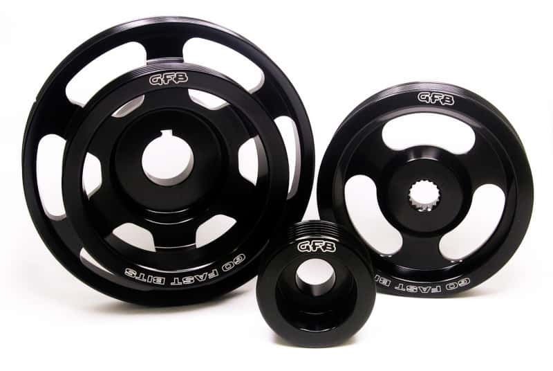 Go Fast Bits — GFB 08+ WRX/STi / 09+ Forester / 03-09 LGT 3 pc Underdrive/Non-Underdrive Pulley Kit
Pulley Kit - view 5