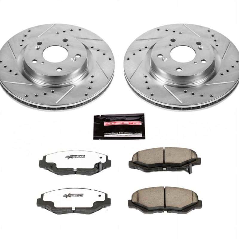 PowerStop — Power Stop 12-16 Honda CR-V Front Z26 Street Warrior Brake Kit - view 1