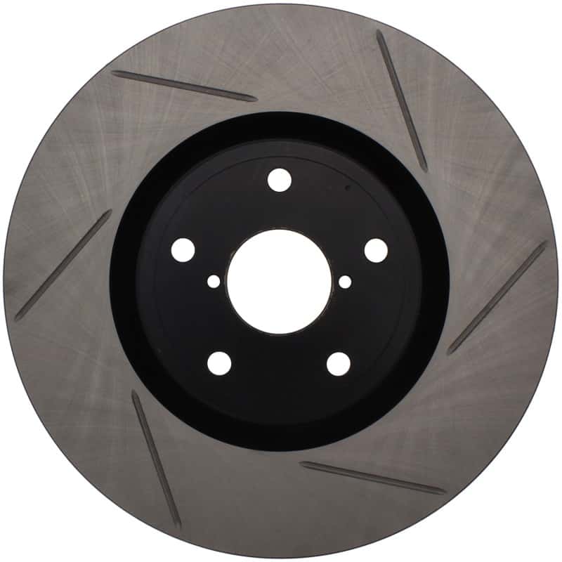 Stoptech — StopTech Power Slot 05-08 STi Front Right Slotted Rotor
Sport Slotted Rotor - view 1