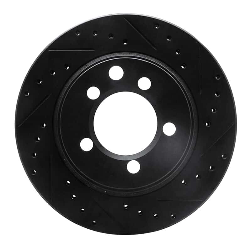 R1 Concepts — R1 74-81 Dodge W100 Front Right Drilled & Slotted Black Brake Rotor
R1 Brake Rotor Drill - view 1