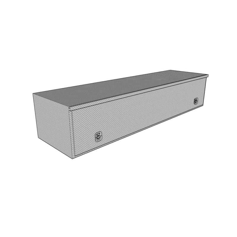 Westin — Westin/Brute HD Top Sider 13in x 72in w/flip up Door - Aluminum
ToolBxTrkBedSideRail - view 2