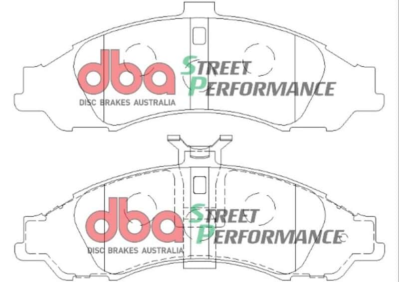 DBA — DBA 04 Pontiac GTO SP500 Front Brake Pads
Brake Pad - view 2
