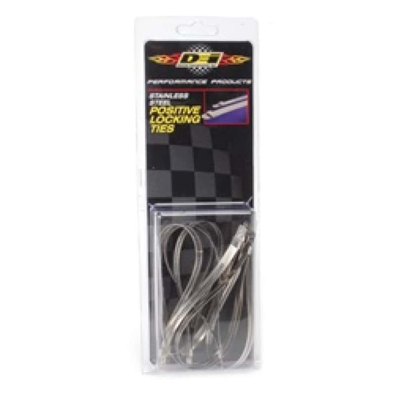 DEI — DEI Stainless Steel Positive Locking Tie 1/4in (7mm) x 9in - 8 per pack
Heat Shield Tie - view 10