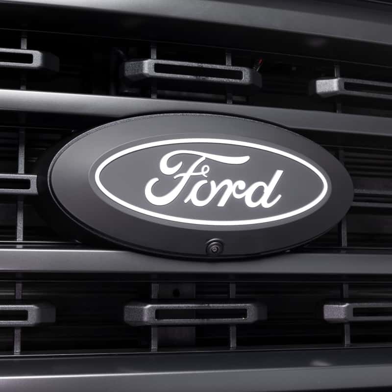 Putco — Putco Ford F-150 Front Emblem - With camera cutout (No Spray washer) - view 2