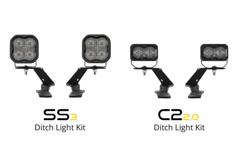 Diode Dynamics — Diode Dynamics 19-21 Ford Ranger Pro SS3 LED Ditch Light Kit - Yellow Combo - view 4