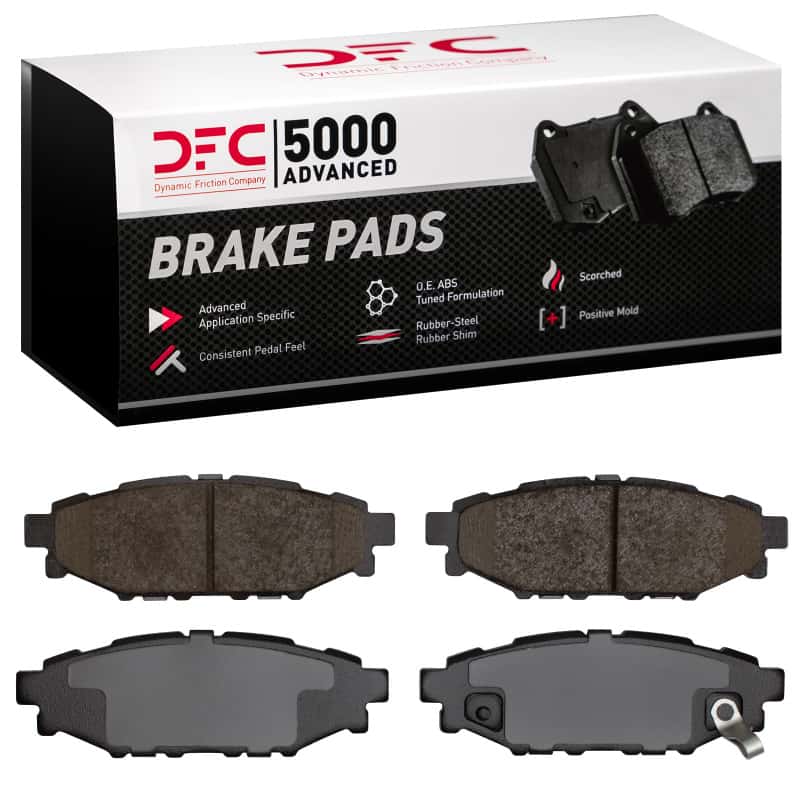 DFC — DFC 05-23 Subaru Impreza Rear 5000 Advanced Ceramic Brake Pads
DFC Brake Pad Set - view 1