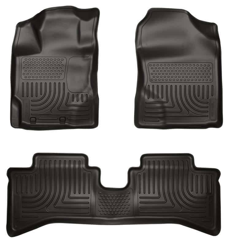 Husky Liners — Husky Liners 2012 Toyota Prius c WeatherBeater Combo Black Floor Liners
Floor Liners - view 3