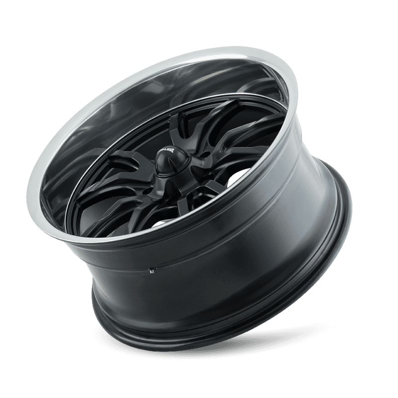 Ridler Wheels — Ridler 650 20x10 / 5x120.65 BP / 0mm Offset / 83.82mm Hub Matte Black Polished Wheel
RIDLER 650 - view 3
