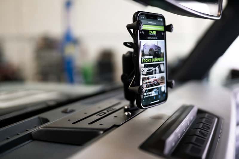 DV8 Offroad — DV8 Offroad 21-23 Ford Bronco Digital Device Dash Mount - view 7
